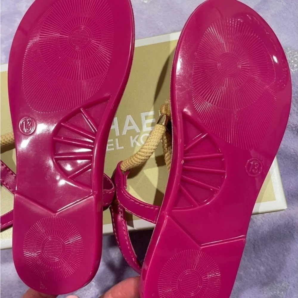 Brand‎ new kids Michael Kors jelly sandals